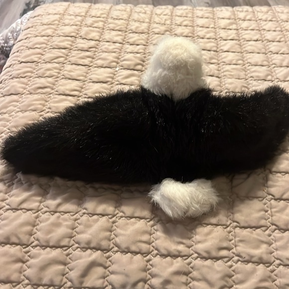 Folkmanis Furry Folk Puppets Bald Eagle Plush Hand Puppet 17" Wingspan - Picture 2 of 3